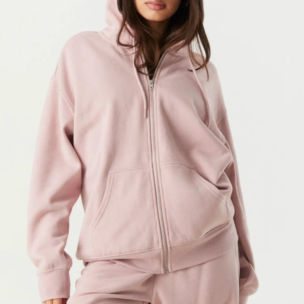 Slightly Oversized baby Pink Hoodie